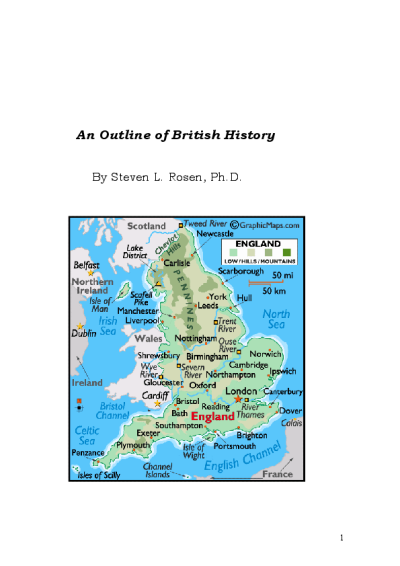 An Outline of Brief British History