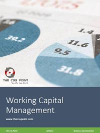 Working Capital Management