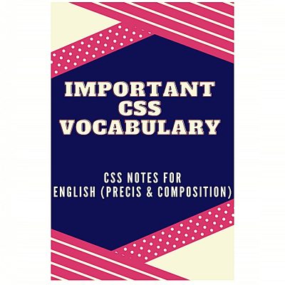 Important CSS Vocabulary