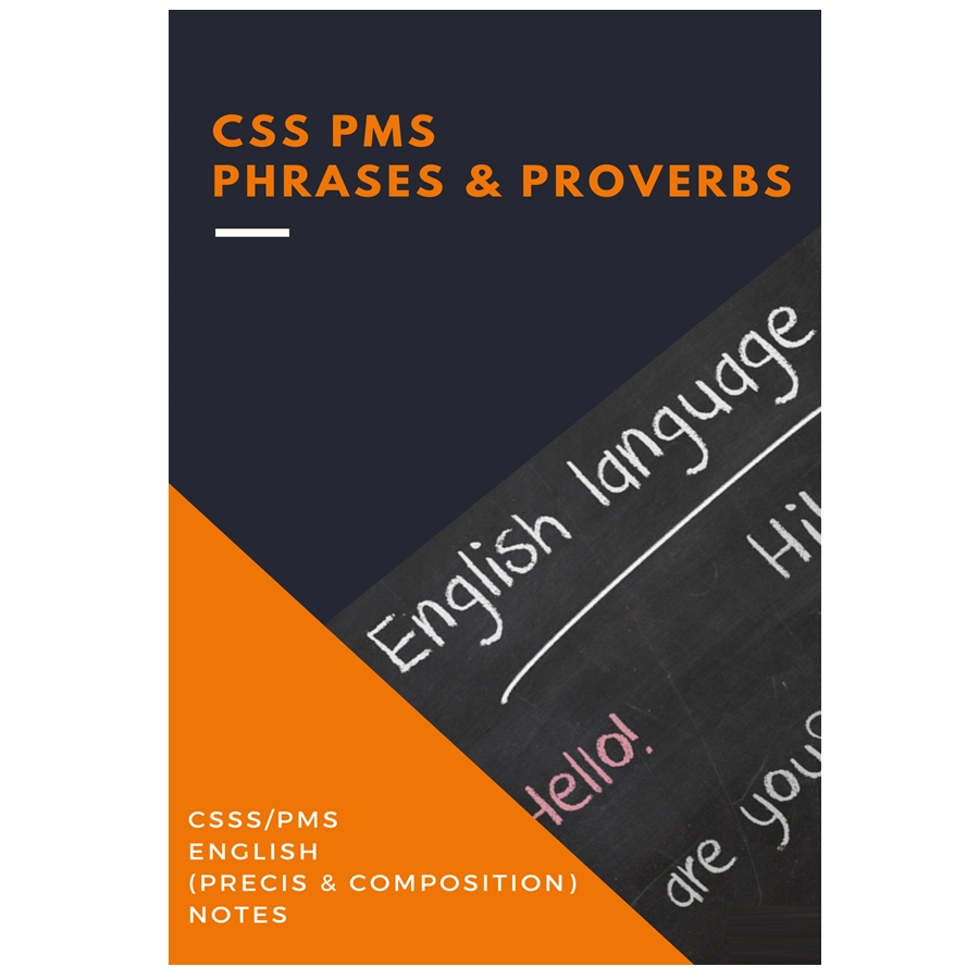 CSS PMS PHRASES & PROVERBS
