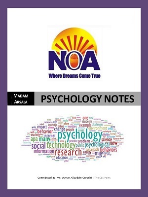 CSS Complete Notes for Psychology By NOA