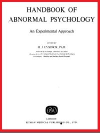 HandBook of Abnormal Psychology