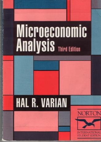 Microeconomic Analysis 3rd Edition By Hal Varian