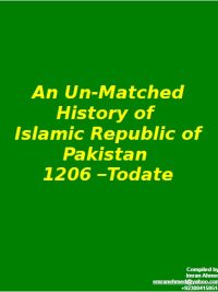 The Un matched History of India