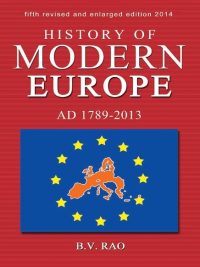 History of Modern Europe 1789 - 2013 By BV Rao