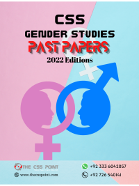 CSS Gender Studies Past Papers from 2016 to 2022